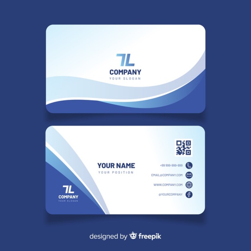 mẫu name card file corel