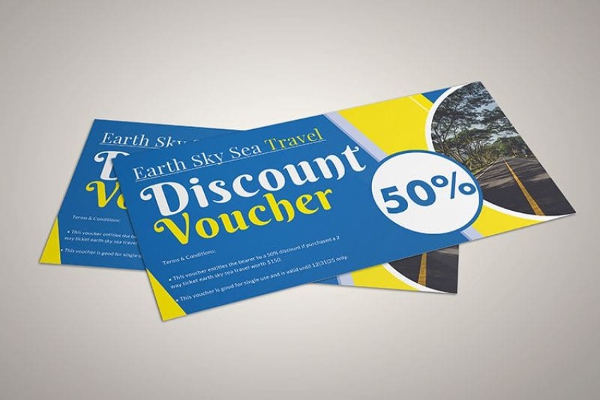 mẫu voucher giảm giá